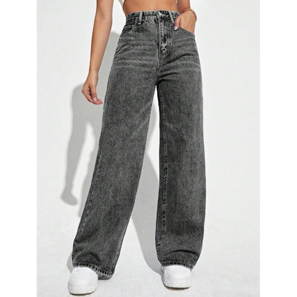 ICON High Waist Wide Leg Jeans